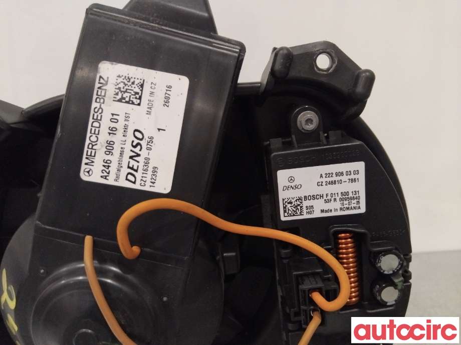 Varmeapparat motor til Mercedes B-Klasse 2011-2018 (W246) (W246) (MERCEDES|A2469061601|)