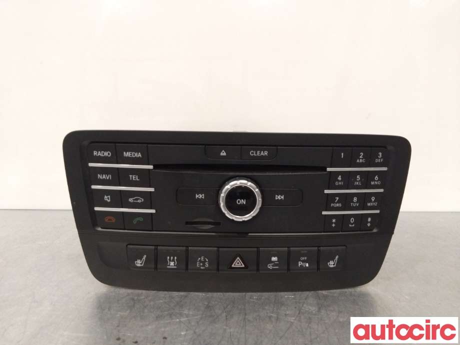 Bilstereo til Mercedes B-Klasse 2011-2018 (W246) (W246) (MERCEDES|A2469007418|)