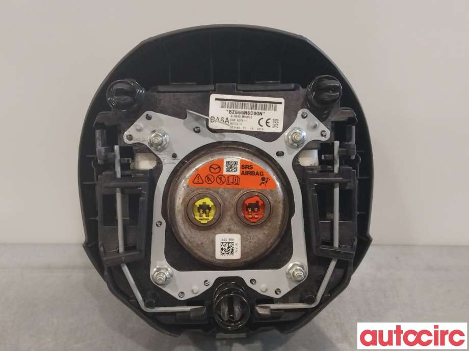 Airbag rattpute til Mazda 2 2015-2019 (Type III, Fase 1)  (MAZDA|DA6A57K0002|BZ555NSC0ON)