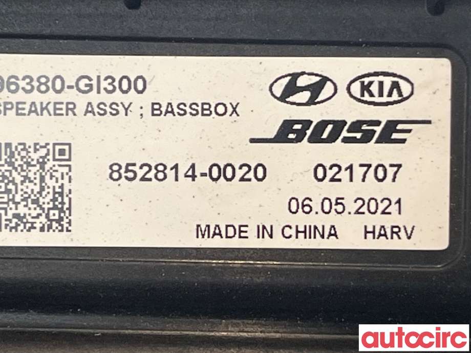 Bilstereo høyttaler til Hyundai Ioniq 5 2021-->>  (HYUNDAI|96380GI300|852814-0020|96380-GI300)