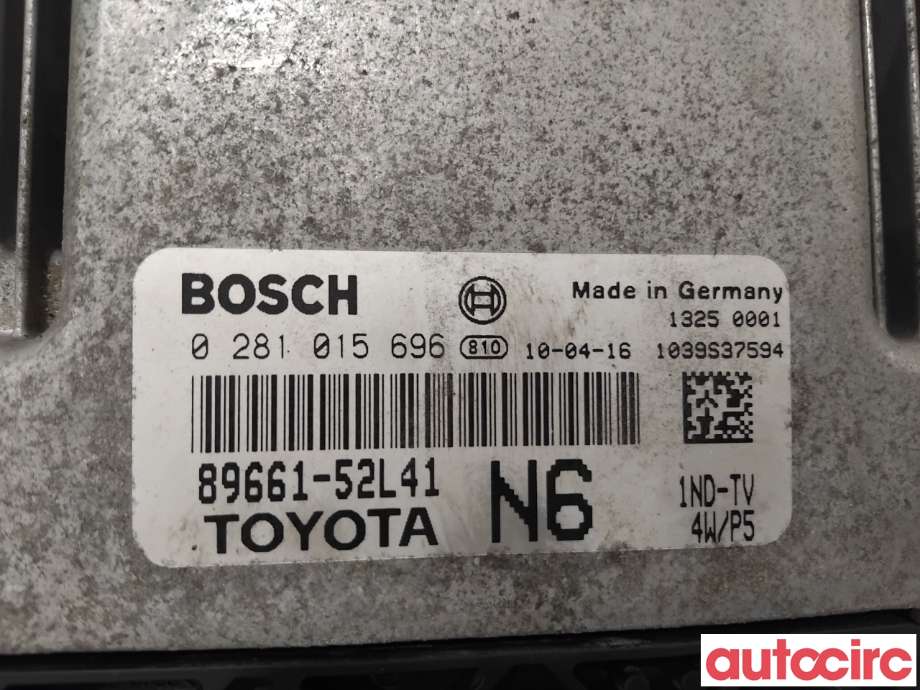 Styreenhet motor til Toyota Urban Cruiser 2009-2014  (TOYOTA|8966152L41|0281015696|89661-52L41)