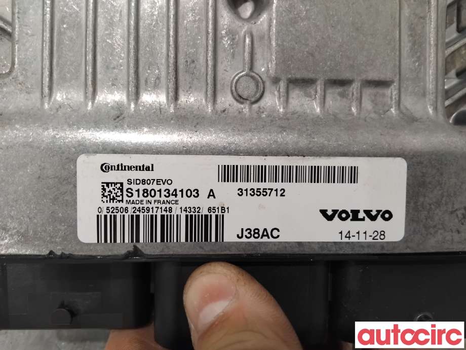 Styreenhet motor til Volvo V60/V60 CC 2013-2018 (Type I, Fase 2)  (VOLVO|36000608|S180134103|31355712)