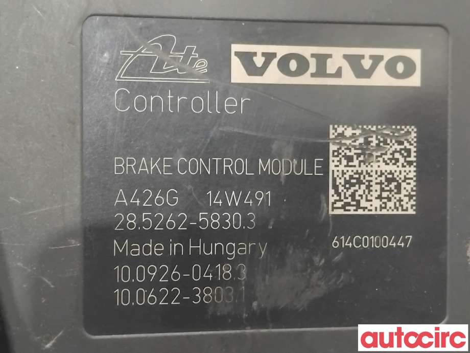 ABS sentral til Volvo V60/V60 CC 2013-2018 (Type I, Fase 2)  (VOLVO|31423350|100926-04183|31423348)