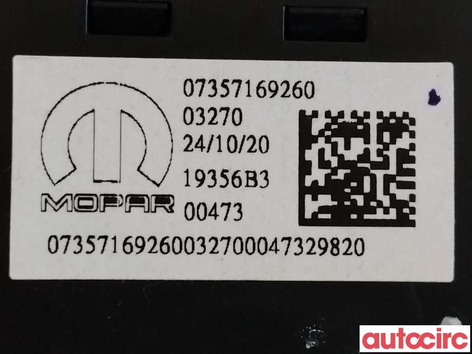 Diverse deler til Fiat Tipo 2017-->>  (FIAT|735716926)