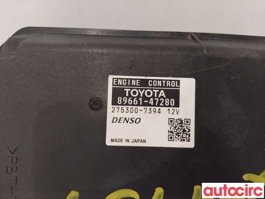 Styreenhet motor til Toyota Prius 2009-2016 (Type III) (COMBI) (COMBI) (TOYOTA|8960047320|275300-7394|89661-47280)