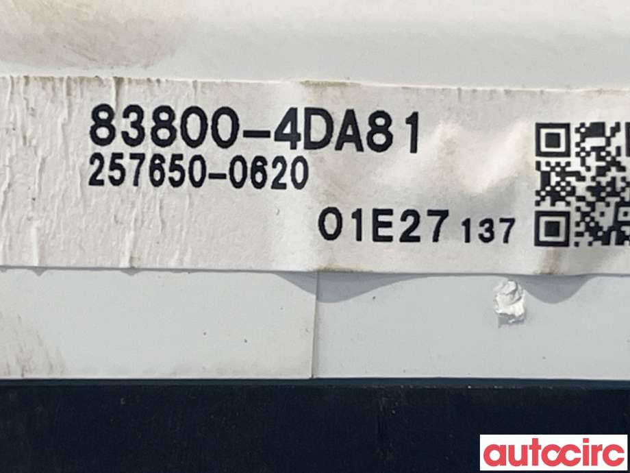Instrumentpanel til Lexus RX 2016-->> (Type IV) (AL20) (AL20) (LEXUS|838004DA81)