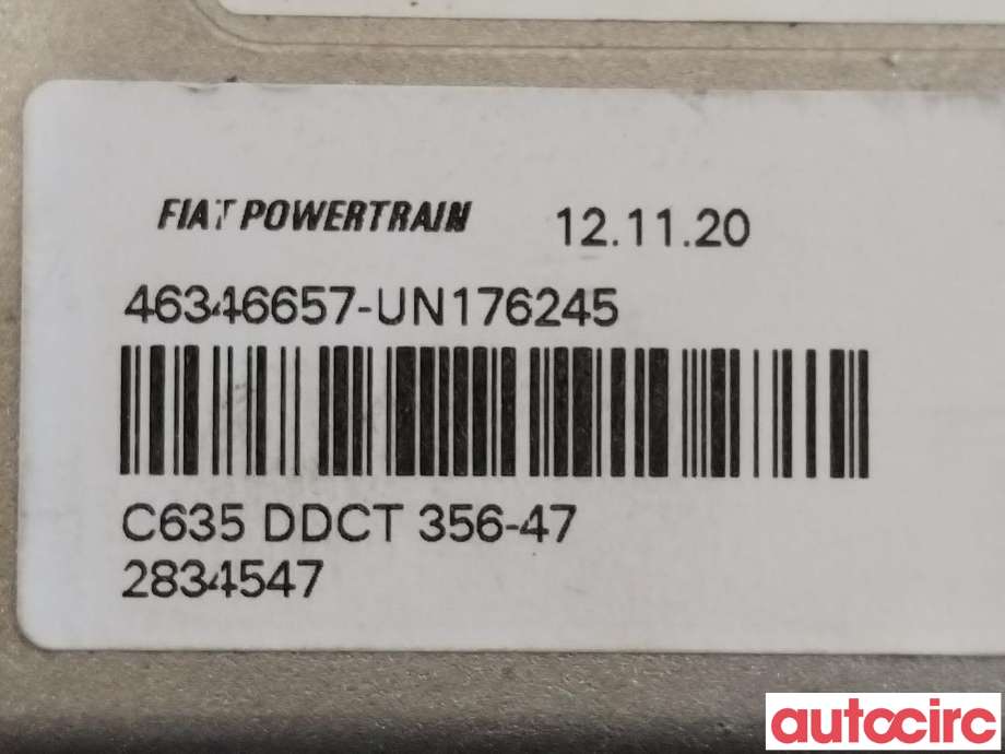 Styreenhet motor til Fiat Tipo 2017-->>  (FIAT|46346657)