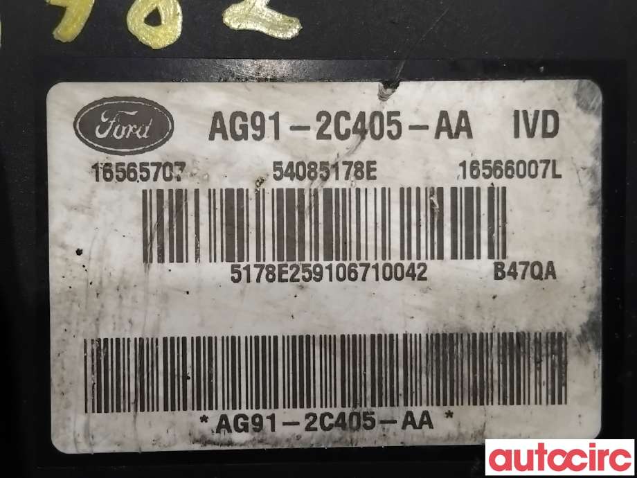 ABS sentral til Ford Mondeo 2007-2010 (Type IV, Fase 1)  (FORD|1762179|54085178E|AG91-2C405-AA)