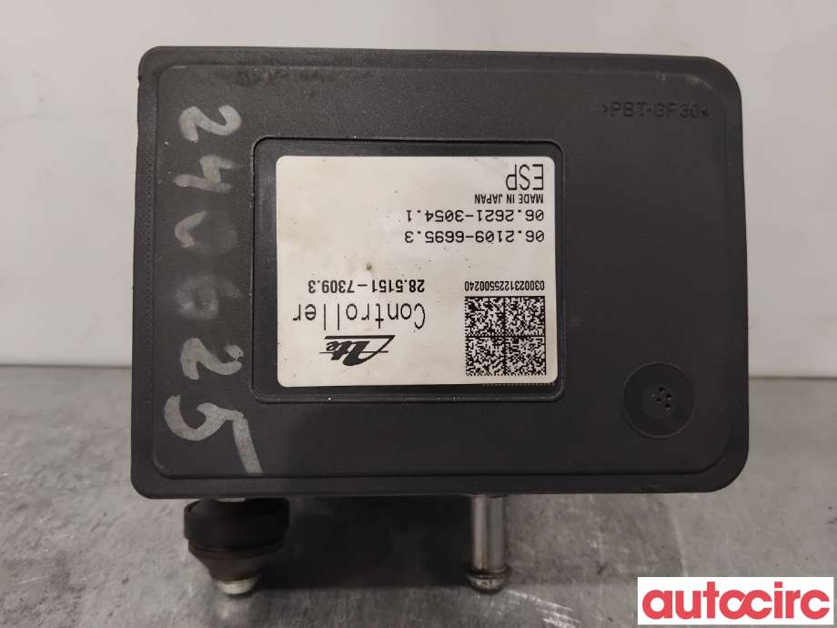 ABS sentral til Mitsubishi Outlander 2012-2015 (Type III, Fase 1)  (MITSUBISHI|4670A667|062109-66953|4670A666)