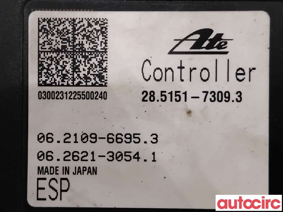 ABS sentral til Mitsubishi Outlander 2012-2015 (Type III, Fase 1)  (MITSUBISHI|4670A667|062109-66953|4670A666)