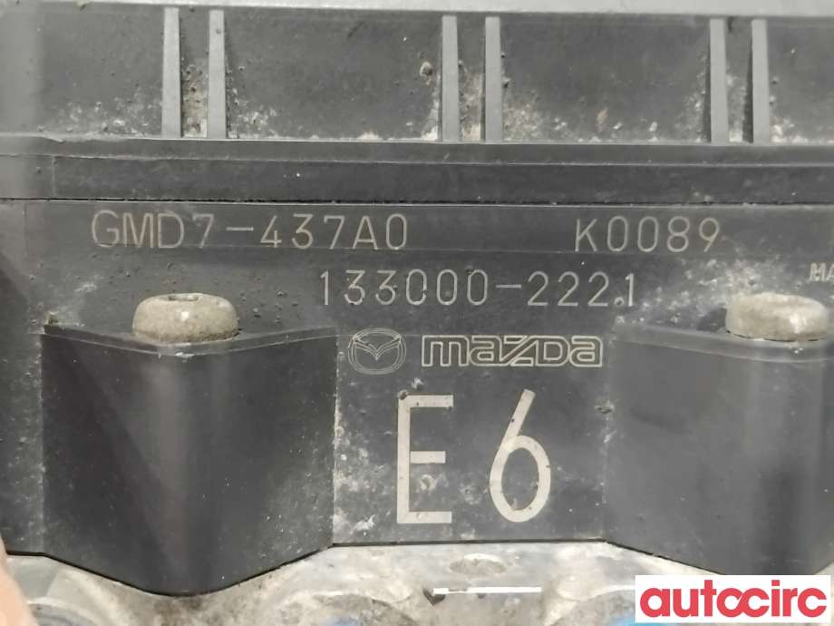 ABS sentral til Mazda 6 2015-2018 (Type III, Fase 2)  (MAZDA|GMY7-43-7A0C|133000-2221|GMD7-437A0)