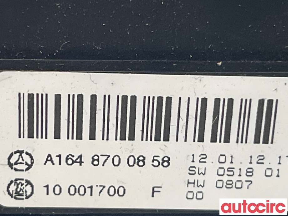 Bryter diverse til Mercedes GL 2006-2012 (X164) (X164) (MERCEDES|A1648700858)
