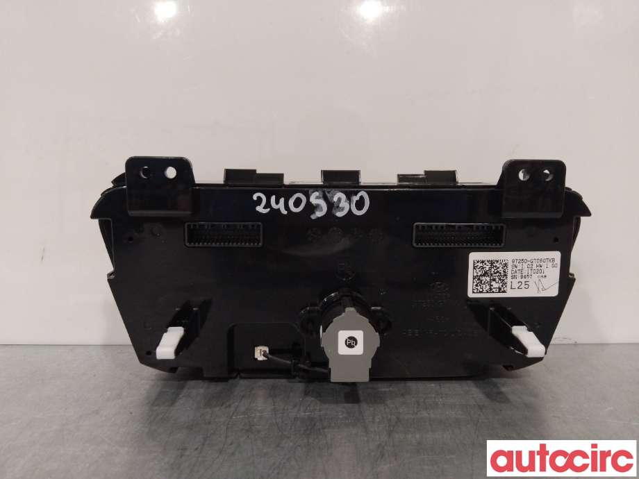 Varmeapparat betjening til Hyundai Ioniq Electric 2016-2019 (Fase 1)  (HYUNDAI|97250G7060TKB|)