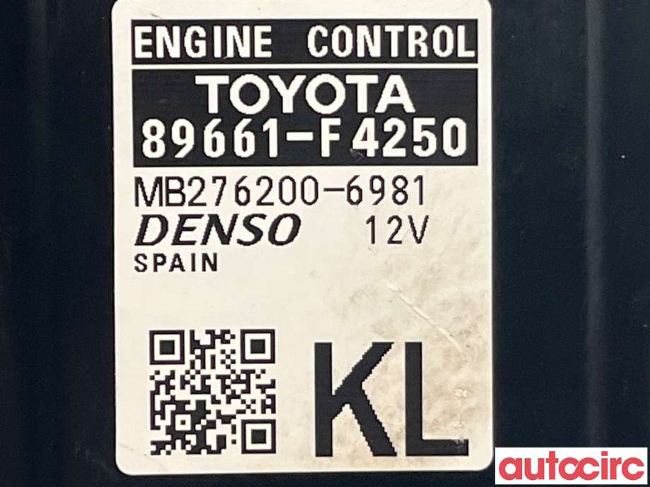 Styreenhet motor til Toyota C-HR 2016-->>  (TOYOTA|89661F4250)