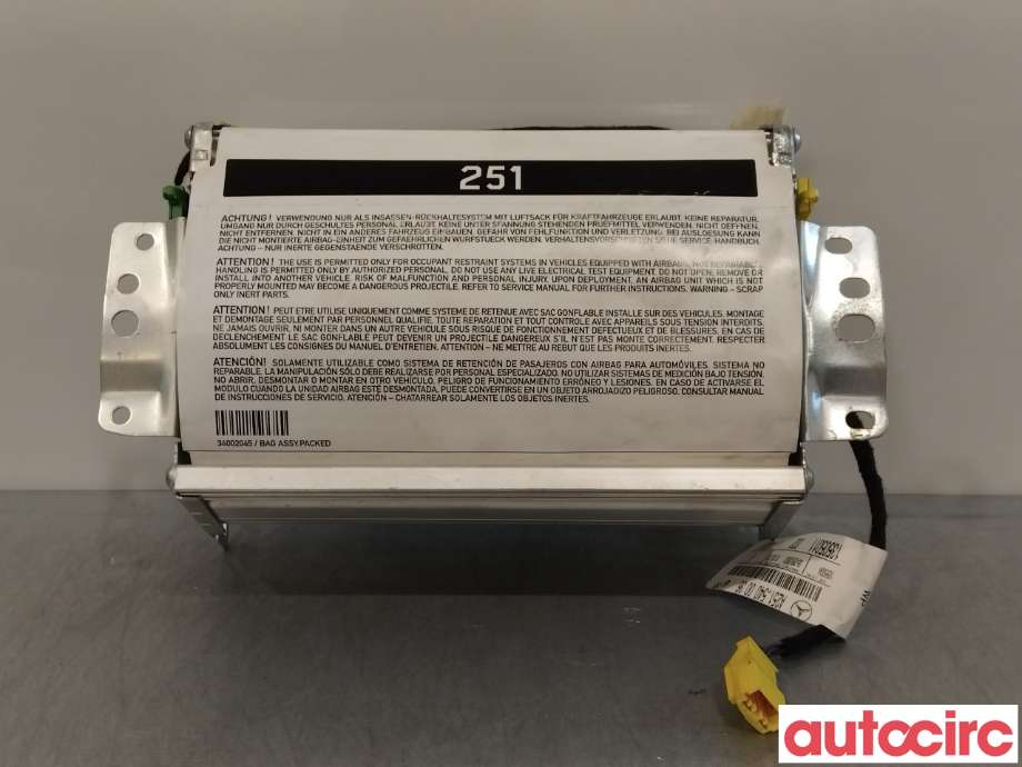 Airbag passasjer til Mercedes R-Klasse, 2006-2013 (W251) (W251) (MERCEDES|A2518600805)