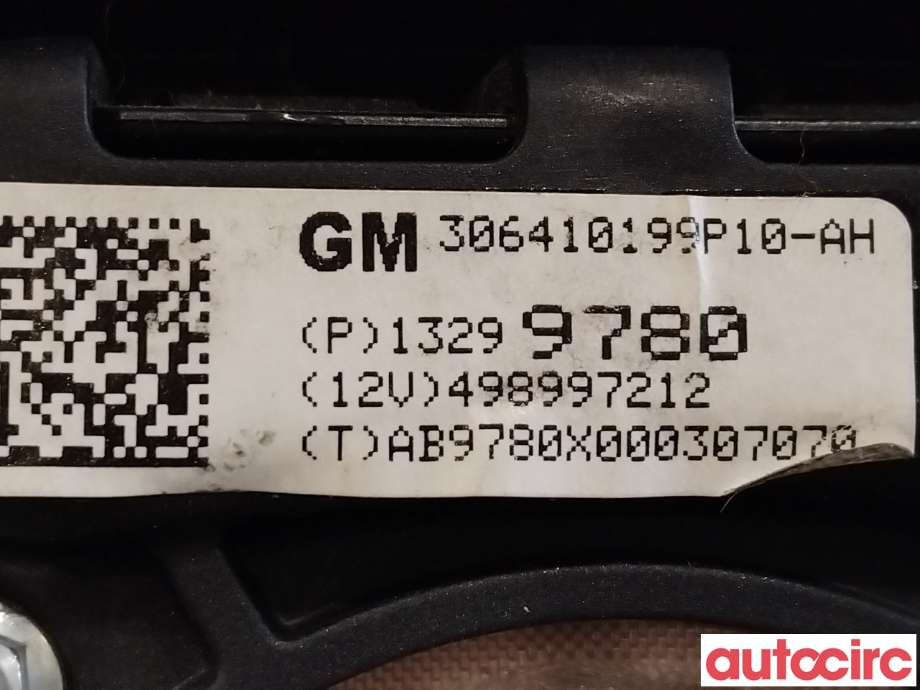 Airbag rattpute til Opel Astra J 2010-2015  (OPEL|39172523|306410199P10)