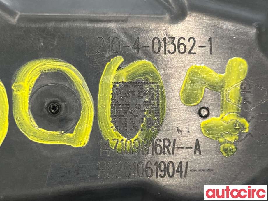 EGR-ventil til Nissan Qashqai 2014-2021 (Type II) (NISSAN|1471000Q1B|8201061904|1471000Q1G)