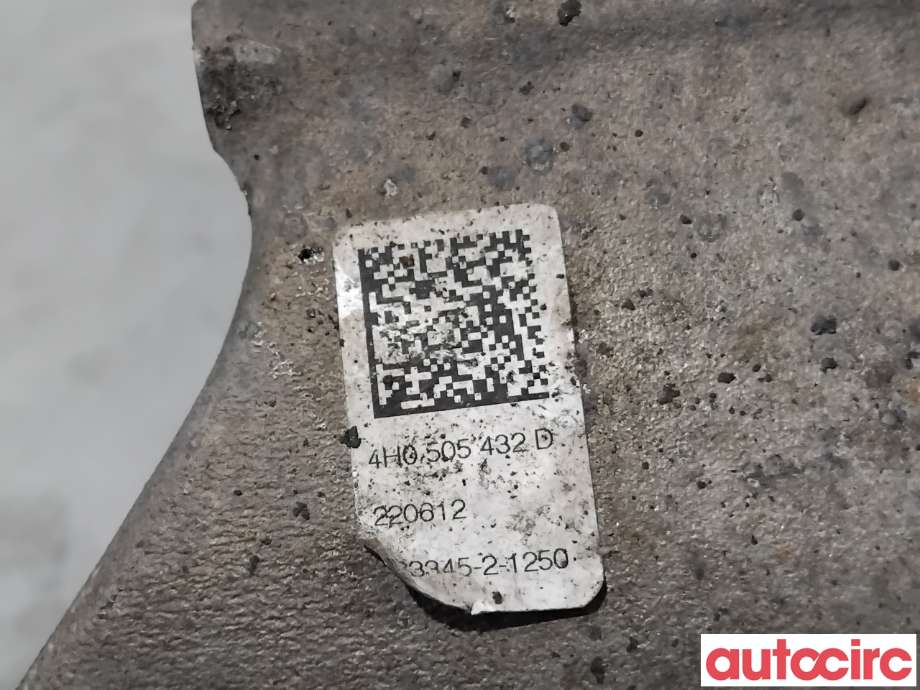 Hjulspindel høyre bak til Audi A8 2010-2013 (Type III, Fase 1)  (AUDI|4H0505432D|)