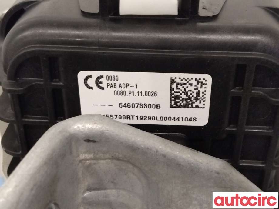 Airbag passasjer til Renault Zoe 2013-2019 (Fase 1)  (RENAULT|985155799R|)