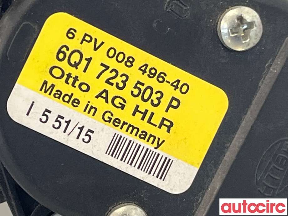 Pedal gass til VW Amarok 2016-2022 (Type I, Fase 2)  (VOLKSWAGEN|6Q1723503)
