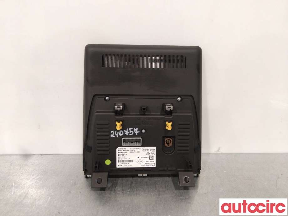 Multimedia display (MCU - Media Controller Unit) til Renault Zoe 2013-2019 (Fase 1)  (RENAULT|280349411R|)