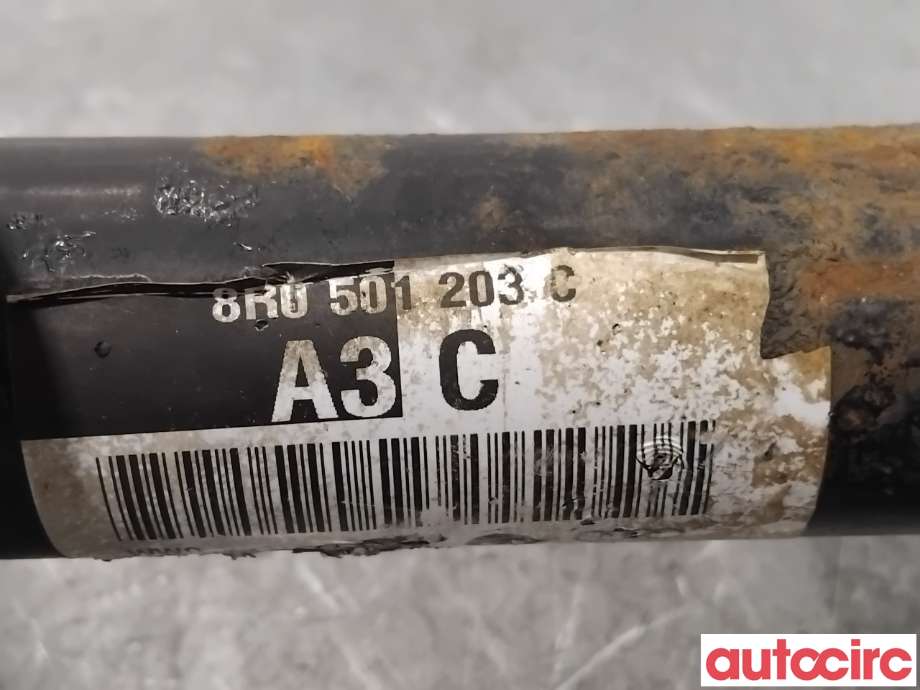 Drivaksel venstre bak til Audi A8 2010-2013 (Type III, Fase 1)  (AUDI|8R0501203CX|A3C|8R0501203C)