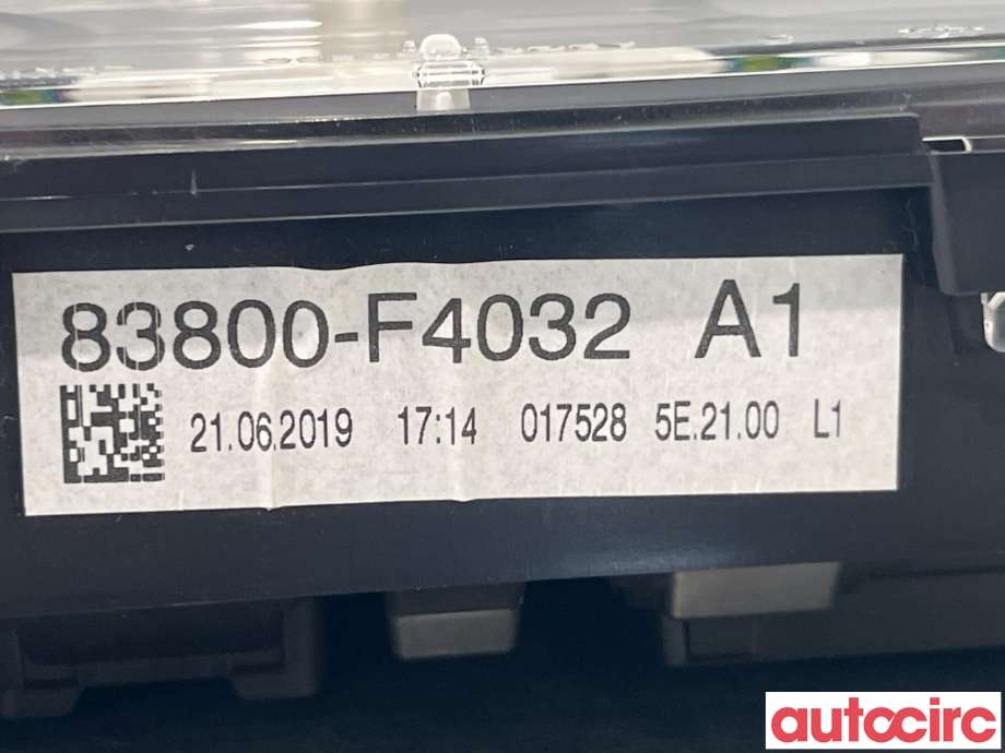 Instrumentpanel til Toyota C-HR 2016-->>  (TOYOTA|83800F4032)