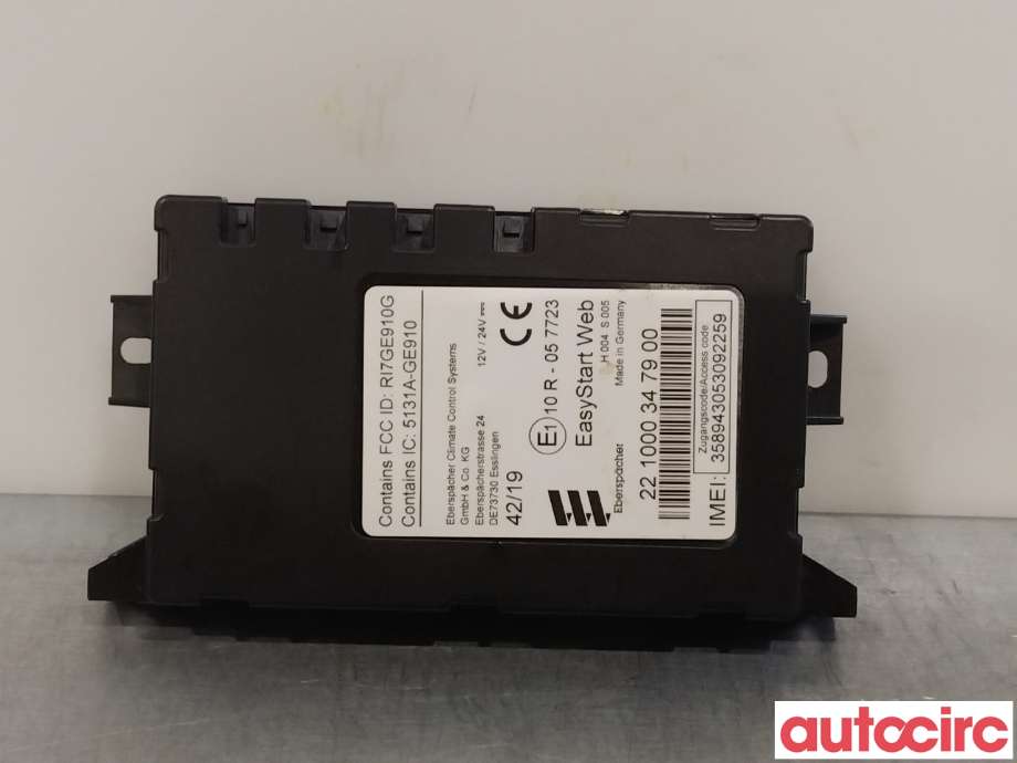 Styreenhet diverse til Nissan NV400, 2012-->> (NISSAN|NO NR)