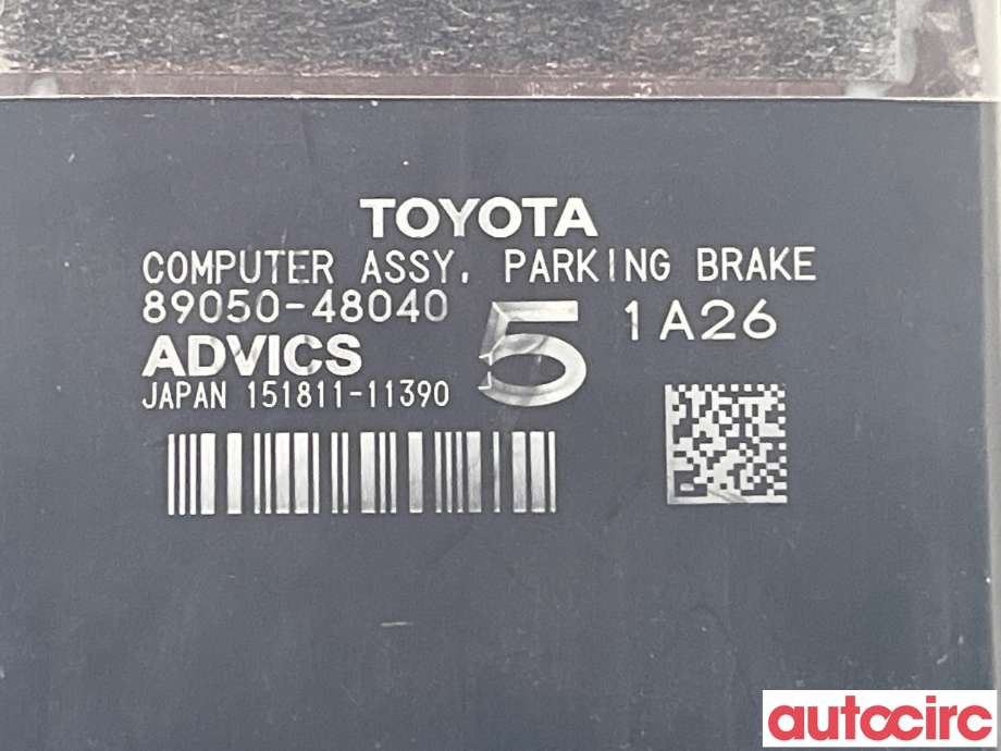 Styreenhet elektrisk parkbrems (EPB - Electric Parking Brake) til Lexus RX 2016-->> (Type IV) (AL20) (AL20) (LEXUS|8905048040)