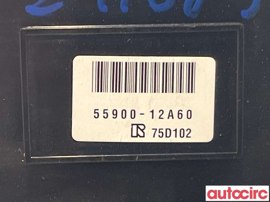 Varmeapparat betjening til Toyota Corolla 2007-2013  (TOYOTA|5590012A60)