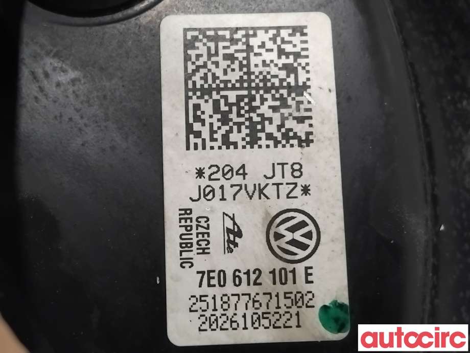 Bremsekraft-forsterker til VW Transporter / Caravelle 2015-2019 (T6) (T6) (VOLKSWAGEN|7E0612105C||7E0612101E)