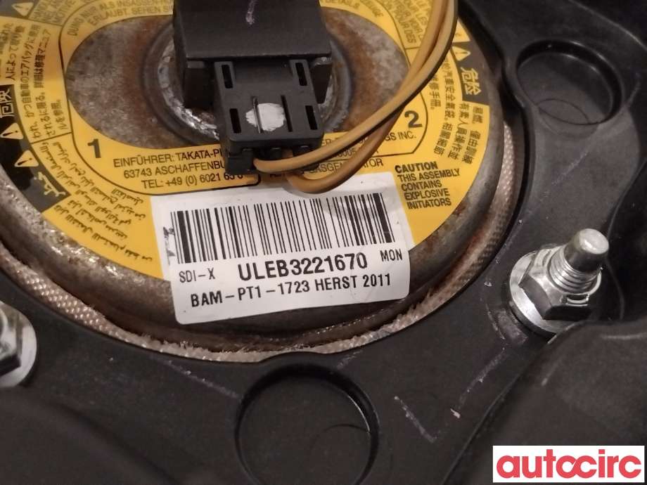 Airbag rattpute til BMW X3 2010-2017 (F25) (F25) (BMW|32306888436|)