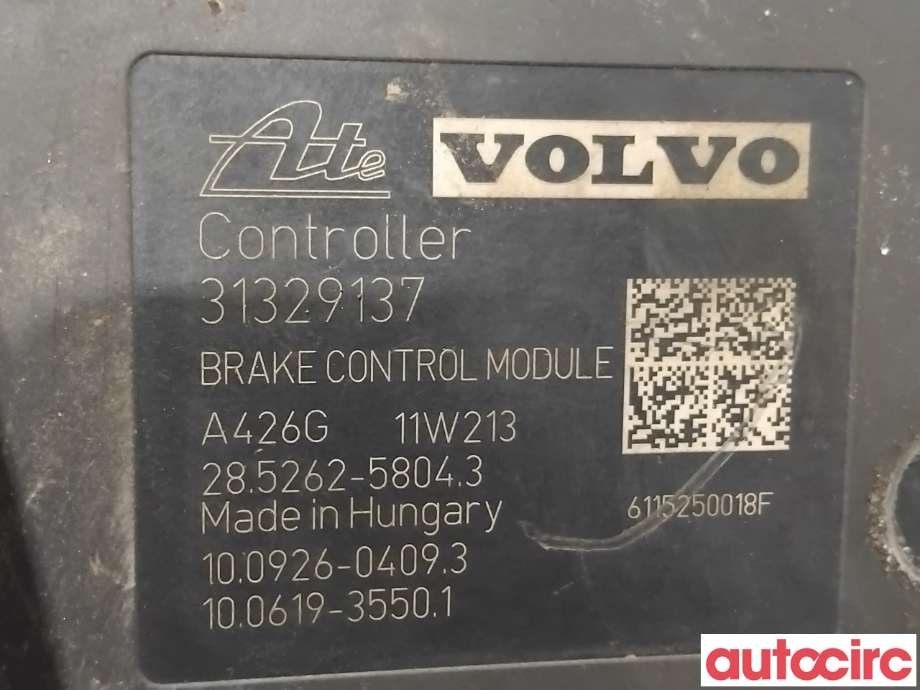 ABS sentral til Volvo S60 2010-2014 (Type II, Fase 1)  (VOLVO|31329138|100212-05434|31329137)