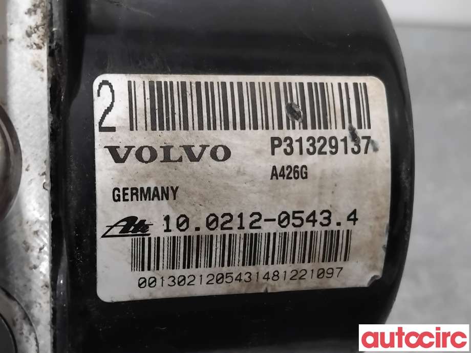 ABS sentral til Volvo S60 2010-2014 (Type II, Fase 1)  (VOLVO|31329138|100212-05434|31329137)