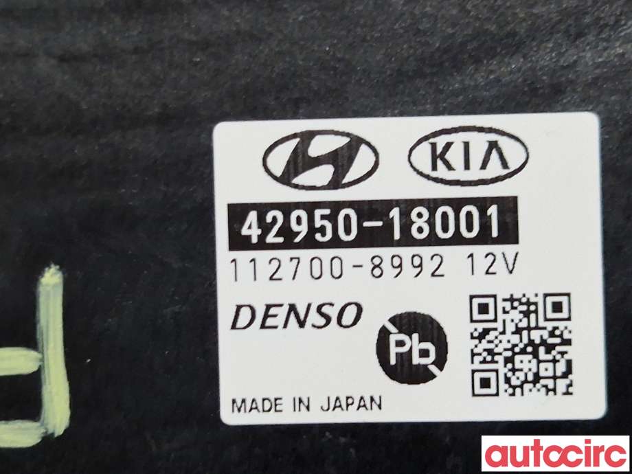 Styreenhet diverse til Kia e-Soul 2019-->> (Type III)  (KIA|4295018001)