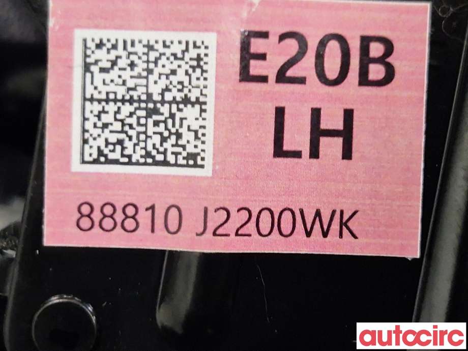 Sikkerhetsbelte foran venstre til Kia e-Soul 2019-->> (Type III)  (KIA|88810J2200WK|)