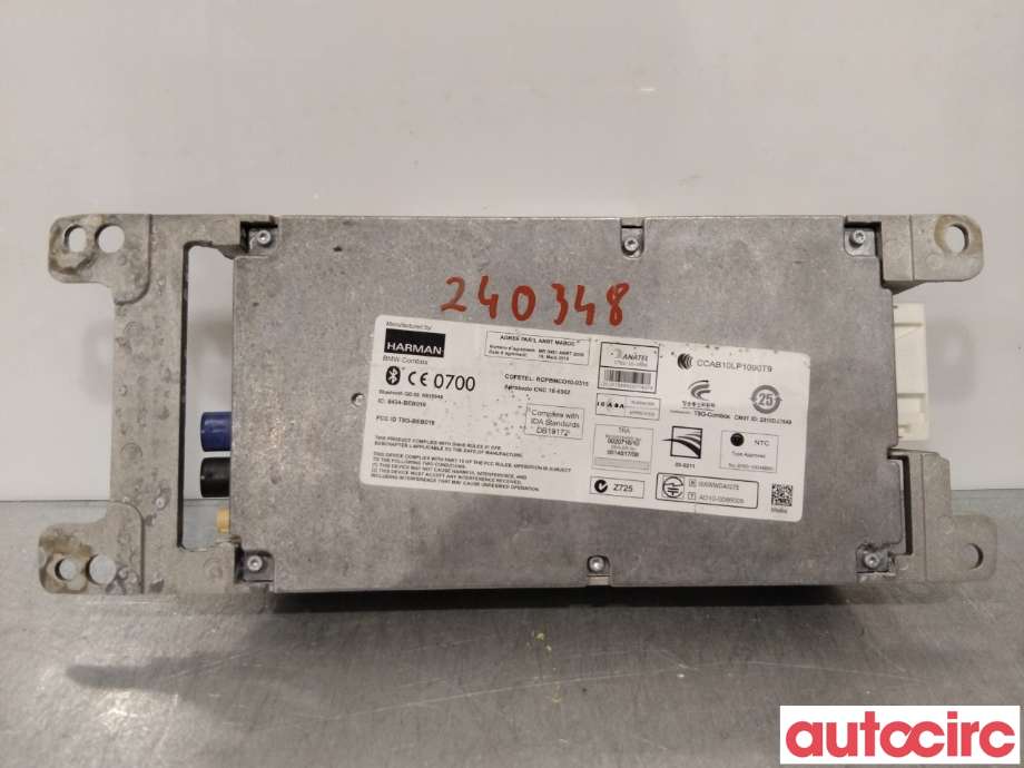 Bilstereo forsterker til BMW X3 2010-2017 (F25) (F25) (BMW|84109257150|)