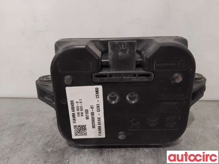 Høyttaler motorlyd, AVAS (Acoustic Vehicle Alerting System) til Toyota Proace 2016-->> (Type II)  (TOYOTA|SU001B2839||9825956180)