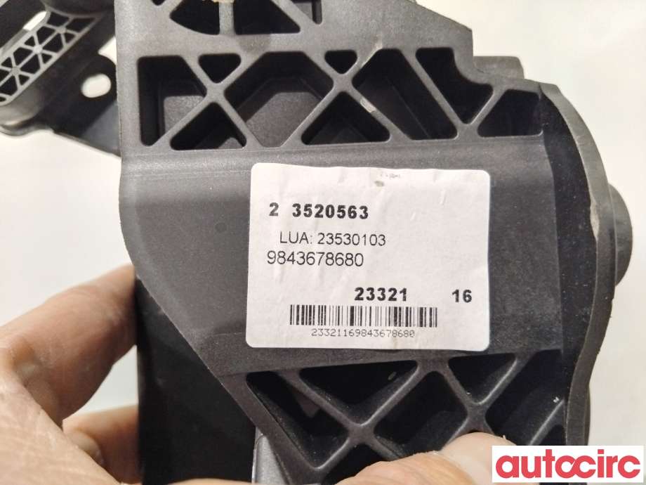 Pedal gass/brems/clutch til Toyota Proace 2016-->> (Type II)  (TOYOTA|SU001B3818||9843678680)