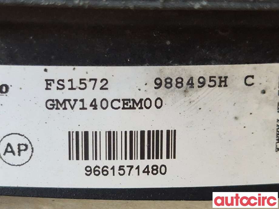 Kjølevifte til Peugeot 3008 2009-2016 (Type I)  (PEUGEOT|1253K4||9828719880)