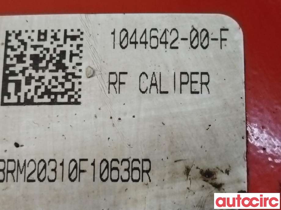 Bremsecaliper høyre foran til Tesla Model 3 2018-2023 (Fase 1)  (TESLA|1044642-00-F|)