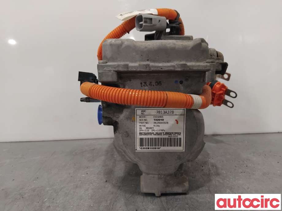 Aircondition kompressor til Mitsubishi Outlander 2012-2015 (Type III, Fase 1)  (MITSUBISHI|7813A483|AKJ200A202B|7813A378)