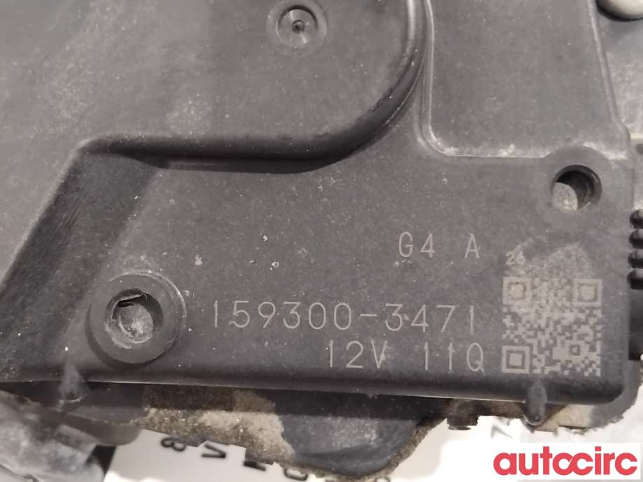 Viskermotor frontrute til Mitsubishi Outlander 2012-2015 (Type III, Fase 1)  (MITSUBISHI|8250A609|159300-3471|)