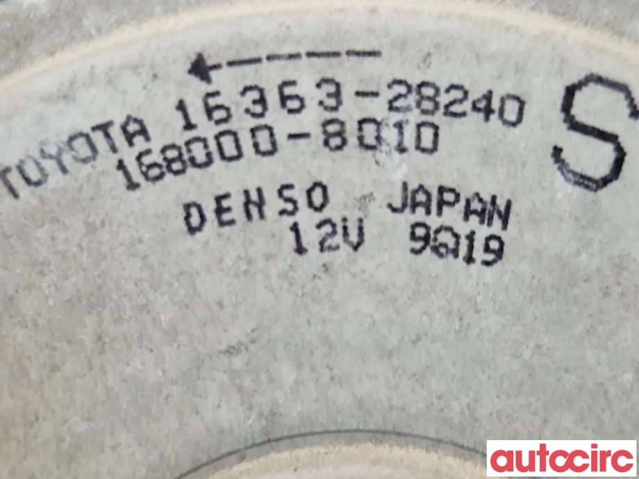 Kjølevifte til Toyota RAV4 2013-2015 (Type IV, Fase 1)  (TOYOTA|1671137100|)