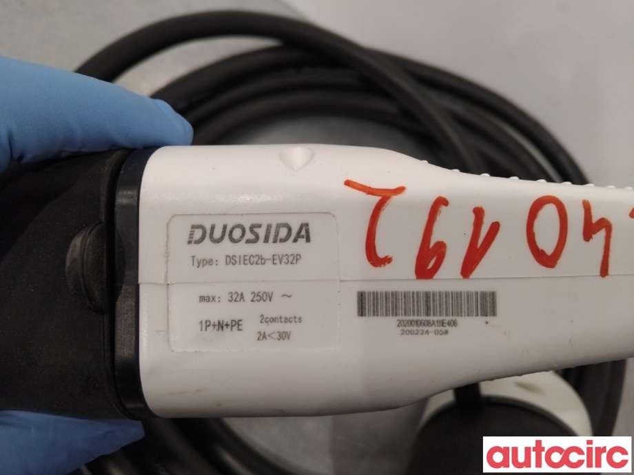 Batterilader kabel til MG ZS EV 2019-2021 (Type I, Fase 1)  (MG|NO NR|AS-EVAP22013-26|)