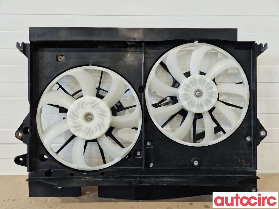 Kjølevifte til Toyota Avensis 2009-2015 (Type III, Fase 1)  (TOYOTA|167110R060||163610R030)