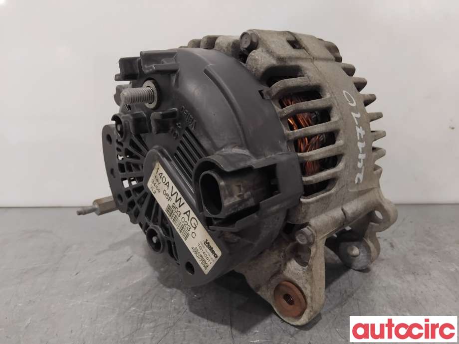 Dynamo til VW Touran 2007-2010 (Type I, Fase 2)  (VOLKSWAGEN|03L903023FX|TG14C011|06F903023C)