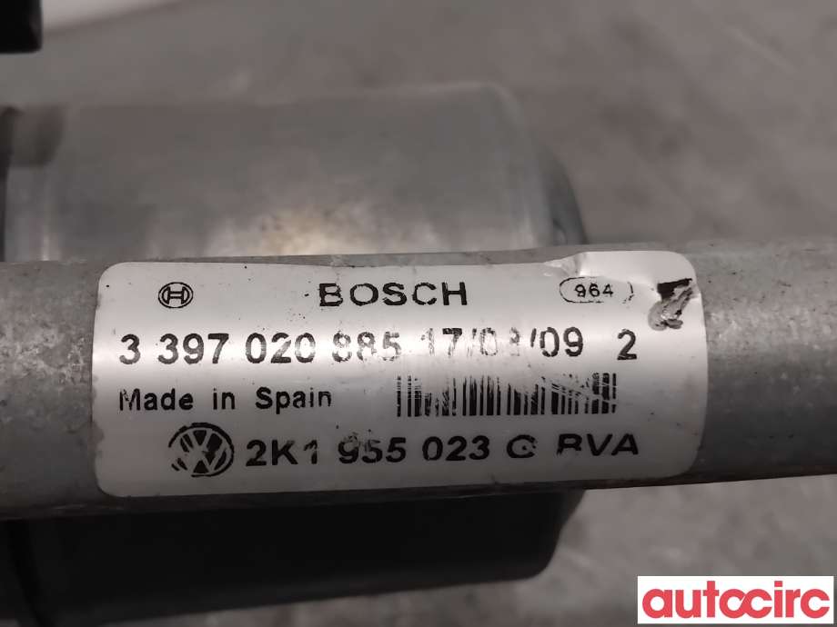 Viskermotor frontrute til VW Touran 2007-2010 (Type I, Fase 2)  (VOLKSWAGEN|1T1955119A|1397220503|2K1955119D)