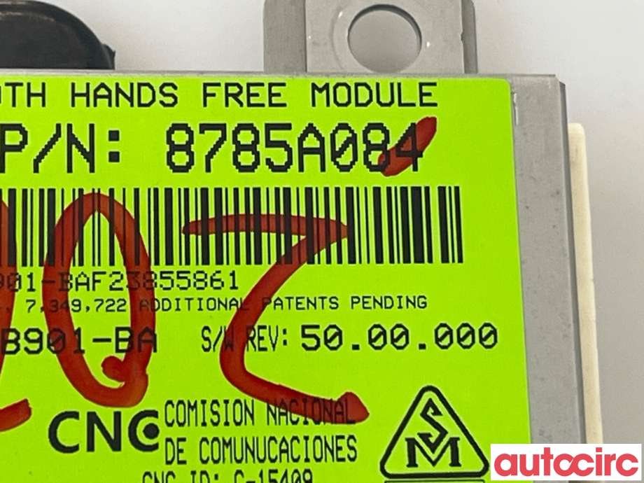 Styreenhet bluetooth til Mitsubishi Outlander 2015-->> (Type III, Fase 2)  (MITSUBISHI|8785A084|)