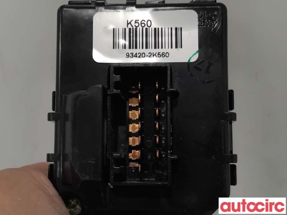 Bryter visker til Kia Venga 2010-2017  (KIA|934202K560||93420-2K560)